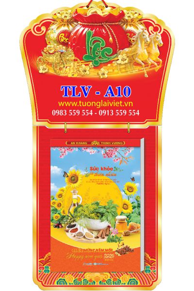 In Lịch bloc treo tường Cây Thuốc Sức Khỏe