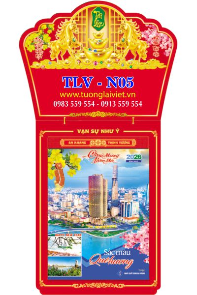 In Lịch bloc treo tường Sắc Màu Quê Hương