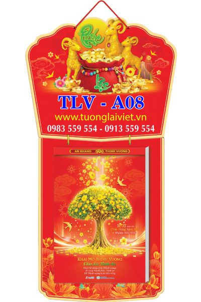 In Lịch treo tường 365 ngày Con Giáp Tài Lộc