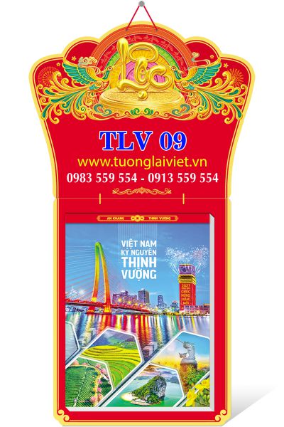 In Lịch treo tường 365 ngày Lộc Khai Xuân