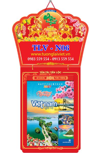 In Lịch treo tường 365 ngày Thắng Cảnh Việt Nam