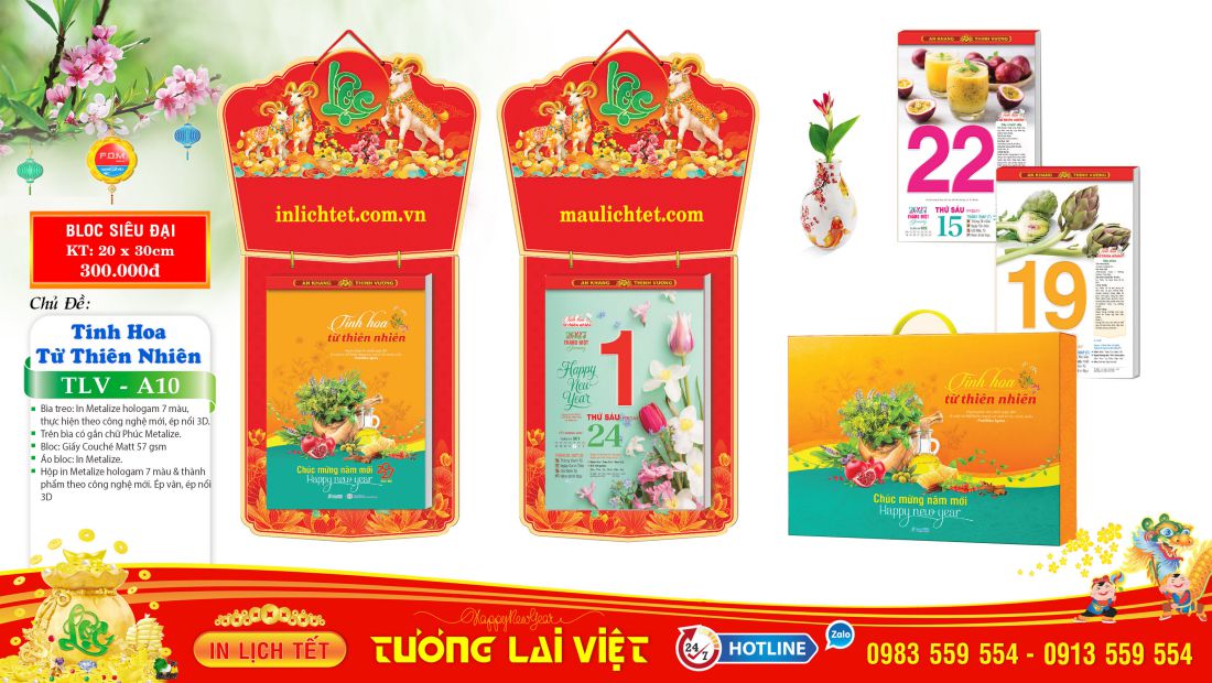 Lịch treo tường 365 ngày Sức Khoẻ Cuộc Sống