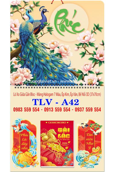 Lịch treo tường 365 ngày Tết An Khang