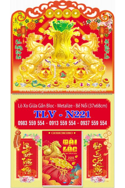Lịch treo tường 365 ngày Xuân Phát Tài