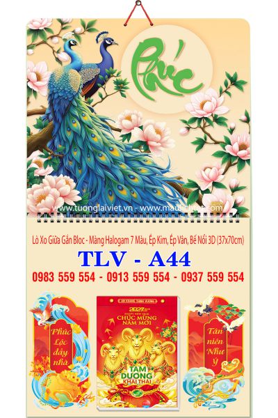 Lịch treo tường 365 tờ Xuân Đại Cát